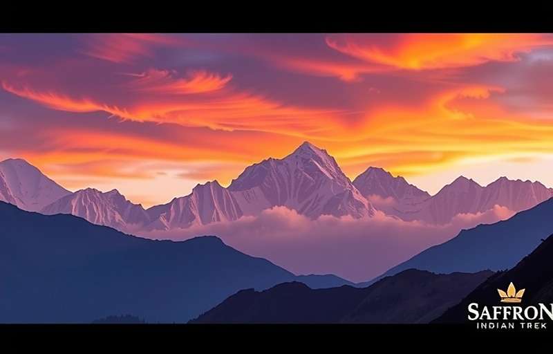 Saffron Saga Indian Trek future update preview showing Northeast India Himalayan regions